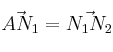 \vec{AN_1} = \vec{N_1N_2} \vec{AN_1} = \vec{N_1N_2}