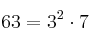 63 = 3^{2}\cdot7