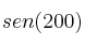 sen(200)