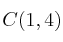 C(1,4)