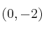 (0,-2)