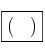 \fbox{( \:\: )}
