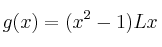 g(x)=(x^2-1) L x