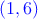  \textcolor{blue}{(1,6)}