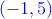 \textcolor{blue}{ (-1,5)}